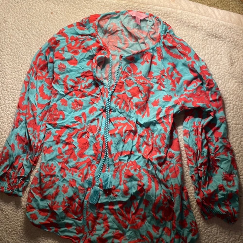 Lilly Pulitzer Cotton/Rayon Top